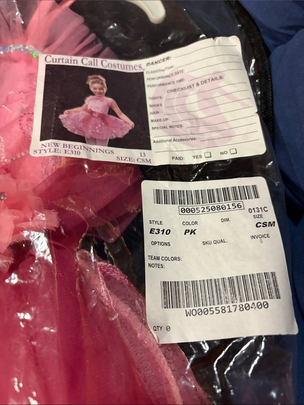 Girls' Pink Floral Tulle Dance Costume Dress with Bow-curtain calls